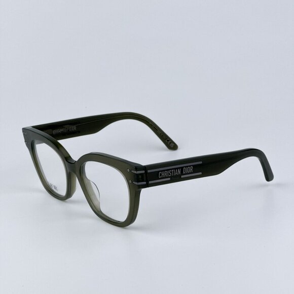 Dior Women BRAND NEW Eyeglasses Green Demo Geometric DIORSIGNATUREO B2I - Picture 6 of 9